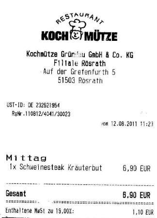 biovc H�ffner Kochm�tze Restaurant